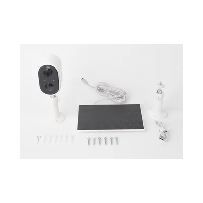 Cámara IP de Batería / 3 Megapixel / Wi-Fi / Visión Nocturna Color 8 m (26.2 ft) / Audio Bidireccional / IP65 / Panel Solar 3W
