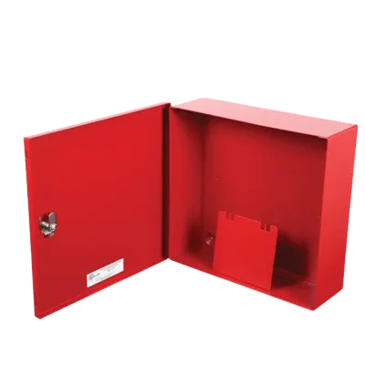 Caja de Registro de Sistema / Metal Calibre 18 / Cerradura de Pulgar / 12 x 12 x 4 pulgadas / UL/cUL Tipo 1 / Compatible con ADA