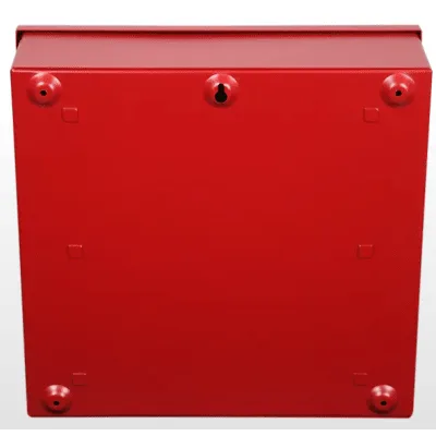 Caja de Registro de Sistema / Metal Calibre 18 / Cerradura de Pulgar / 12 x 12 x 4 pulgadas / UL/cUL Tipo 1 / Compatible con ADA