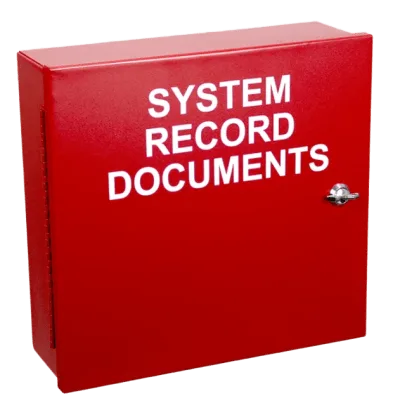 Caja de Registro de Sistema / Metal Calibre 18 / Cerradura de Pulgar / 12 x 12 x 4 pulgadas / UL/cUL Tipo 1 / Compatible con ADA