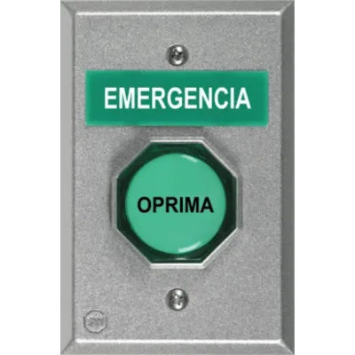 Botón de Salida Momentáneo / LED 12/24 V / 300+ Combinaciones / Contactos Dobles Forma C / UL Listado