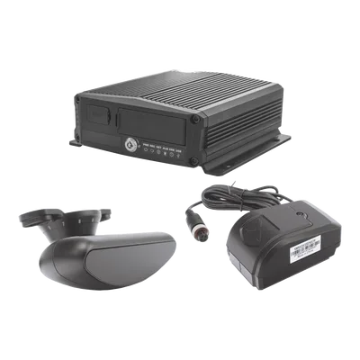 KIT IA MDVR Streamax / incluye sensor ADAS / incluye sensor DSM / MDVR tiene conexiones 4G WIFI y GPS. identifica el comportamiento del conductor
