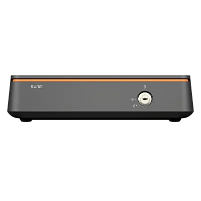 Cajón de Efectivo Compacto / ABS de Alta Resistencia / 3 Posiciones de Bloqueo / Voltaje Autoajustable 9V-28V / 1,000,000+ Operaciones / Carga 10 kg / Ruido