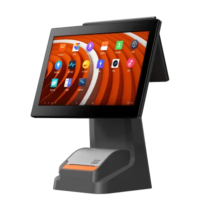 Terminal POS de Escritorio / Pantalla Táctil 15.6" Full HD / Impresora Térmica 80mm 250mm/s / Android OS / 4GB RAM + 64GB / Wi-Fi Dual Band