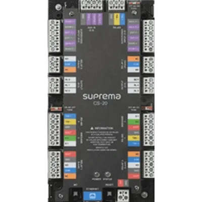 Panel de Control de Acceso / 2 Puertas / PoE+ / 500,000 Usuarios / TCP/IP 10/100 Mbps / 2 Entradas Wiegand / RS485 para Lectores Esclavos