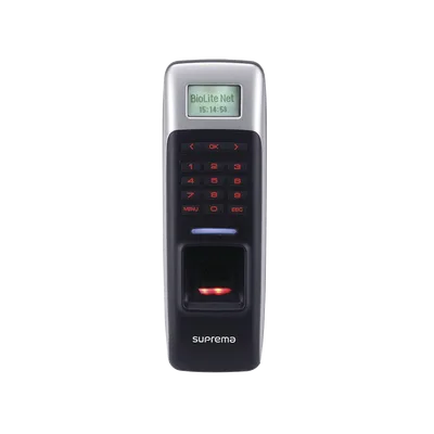 BioLite Net Lector de Huella con Teclado y PROX 125KHz EM/ Protección IP65 / Uso con BioStar 2
