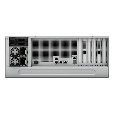 Servidor de Almacenamiento High Density / 60 Bahías / Expansión 300 Unidades / Dual Intel Xeon Silver 10 Núcleos / DDR4 ECC hasta 512 GB / 10/25GbE / Fibre Channel / 4U