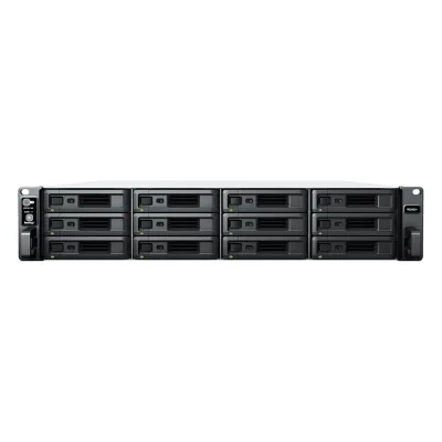 Servidor NAS Rack / 12 Bahías / 2U / Hasta 216 TB (expansible a 432 TB) / Rendimiento 3,500/1,700 MB/s / 10GbE / Fuentes Redundantes / Alta Disponibilidad