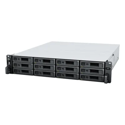 Servidor NAS Rack / 12 Bahías / 2U / Hasta 216 TB (expansible a 432 TB) / Rendimiento 3,500/1,700 MB/s / 10GbE / Fuentes Redundantes / Alta Disponibilidad