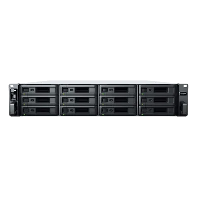 Unidad de Expansión NAS / 12 Bahías SATA / HDD SSD 3.5" o 2.5" / Fuente Redundante / Plug-and-Play / Alta Disponibilidad
