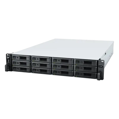 Unidad de Expansión NAS / 12 Bahías SATA / HDD SSD 3.5" o 2.5" / Fuente Redundante / Plug-and-Play / Alta Disponibilidad