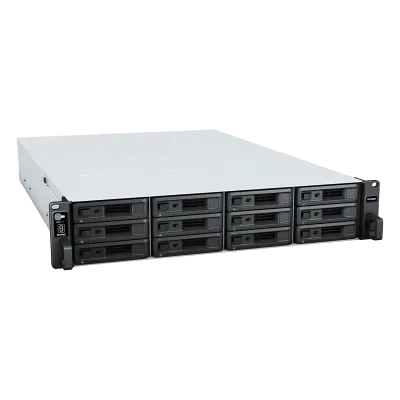 Unidad de Expansión NAS / 12 Bahías SATA / HDD SSD 3.5" o 2.5" / Fuente Redundante / Plug-and-Play / Alta Disponibilidad