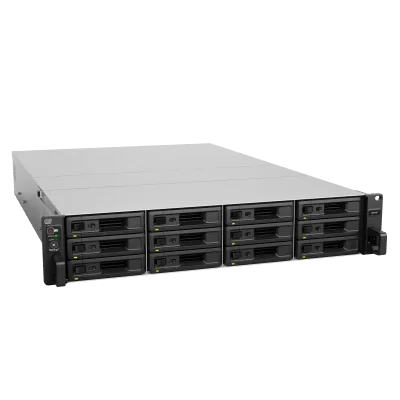 Servidor NAS / 12 Bahías / Escalable a 96 Bahías / 1.728 PB Capacidad Bruta / 6.200 MB/s Lectura / 10GbE RJ-45 / PCIe 3.0