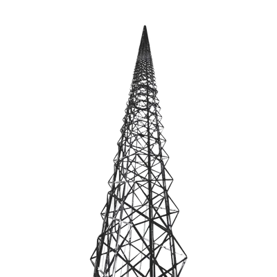 Torre autosoportada / Fibra de carbono / 18.3 m (60 pies) / 90 mph / 5000 lbs / Ultra ligera