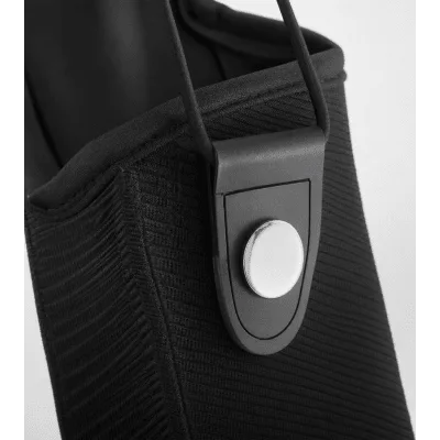 Funda Radio Portátil / Nylon Resistente / Presilla Cinto / Broche Presión / 65 x 85 a 100 x 37 mm / Universal