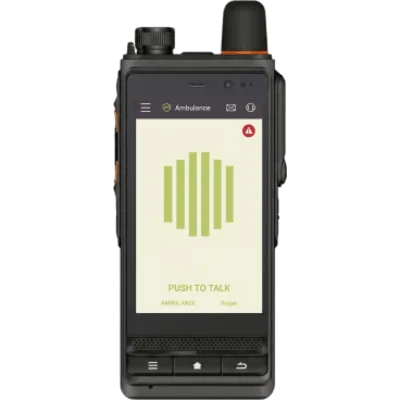 Radio PoC LTE / Android 14 / Cámara 13 MP / IP68 y MIL-810G / Batería 5000 mAh / Wi-Fi 5 / Audio con Cancelación de Ruido