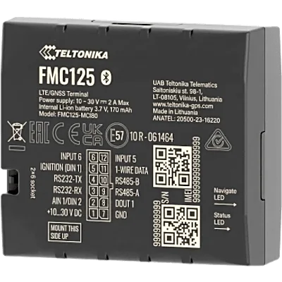 Rastreador Vehicular / GNSS / 4G LTE CAT 1 y 2G / Dual SIM / RS485 / RS232 / Bluetooth / Múltiples I/O / DualCam