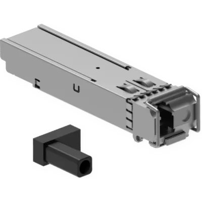 Transceptor SFP BIDI / 1.25 Gb/s / Alcance 20 km (65,616.8 ft) / Fibra Monomodo G.652 / LC Simplex / Par 1310/1550 nm / -40°C +85°C