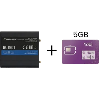 Router Celular Industrial / 4G LTE Cat 4 / 150 Mbps / Wi-Fi 2.4 GHz / 4 Puertos Ethernet / -40°C a 75°C / Gestión RMS Remota