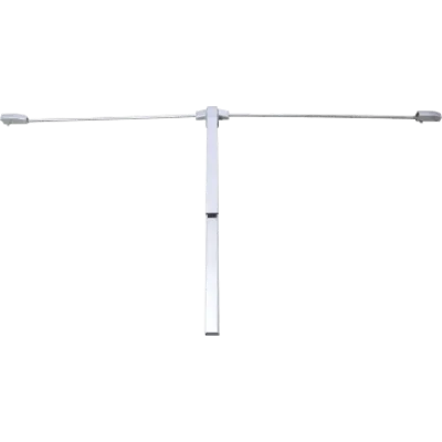 Barra de Pánico para Puertas de Emergencia / 2 Puntos Verticales / Retardo al Fuego 180 min / UL / 1,040 mm (3.41 ft) / 2,100 mm (6.89 ft) / Reversible