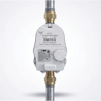 Medidor Ultrasónico de Agua LoRaWAN / 3 Pulgadas / Smart Metering y Telemetría para BMS / Válvula Integrada / IP68 / Bidireccional / LCD 9 Dígitos