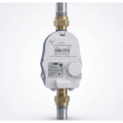 Medidor de Agua Mecánico LoRaWAN IoT de 3 Pulgadas / Smart Metering y Telemetría para BMS / Válvula de Corte de Flujo / Batería Litio de Larga Duración / Comunicación Inalámbrica / Monitoreo Remoto