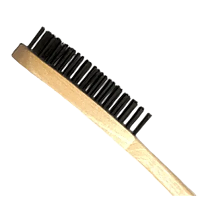 Cepillo Limpiador de Moldes / Soldadura Exotérmica / Cerdas Suaves / 190 x 40 x 27 mm