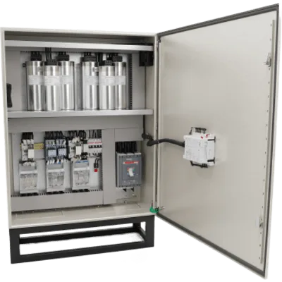 Banco Capacitor Automático / 480 VCA / 150 KVAR / Factor de Potencia >90% / Controlador Digital