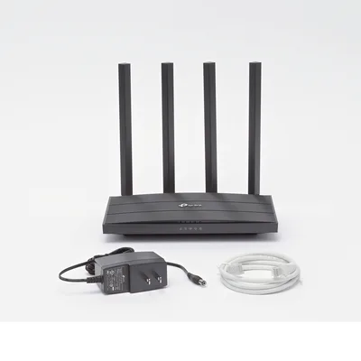 Router Wi-Fi 5 / Doble Banda 1900 Mbps / MU-MIMO 3x3 / 4 Puertos Gigabit LAN / Smart Connect / EasyMesh