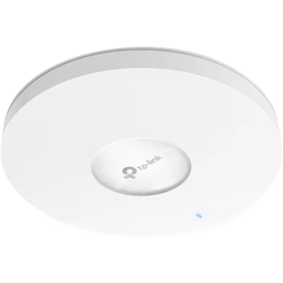 Access Point Wi-Fi 6 / AX3000 / Doble Banda 2.4 GHz + 5 GHz / 4-Stream / 160 MHz / MU-MIMO / OFDMA / 1 Puerto Gigabit PoE / Montaje en Techo / Gestión Cloud Omada SDN