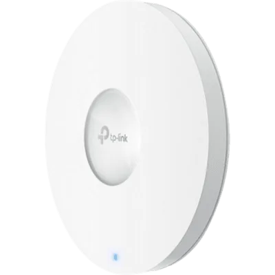 Access Point Wi-Fi 6 / AX3000 / Doble Banda 2.4 GHz + 5 GHz / 4-Stream / 160 MHz / MU-MIMO / OFDMA / 1 Puerto Gigabit PoE / Montaje en Techo / Gestión Cloud Omada SDN