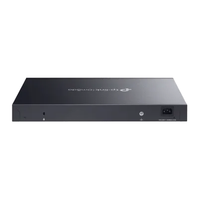 Switch L2+ Gestionado / 24 Puertos Gigabit + 4 Puertos 10G SFP+ / 16 PoE+ (30W) + 8 PoE++ (90W) / 128 Gbps / 500W PoE Budget / SDN Cloud