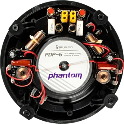 Altavoz de Techo Estéreo | Doble Bobina Móvil | Woofer de Polipropileno Inyectado 6.5 in | Tweeters de Cúpula de Seda dobles de 0.75 in | 5-100 W | 8 Ohms.