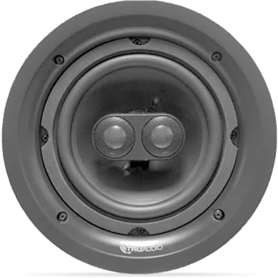 Altavoz de Techo Estéreo | Doble Bobina Móvil | Woofer de Polipropileno Inyectado 6.5 in | Tweeters de Cúpula de Seda dobles de 0.75 in |  5-100 W | 8 Ohms.