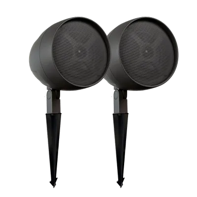 Sistema de Audio Exterior / 70V / 100V / Subwoofer 12 in / 4 Satélites 6.5 in / IP66