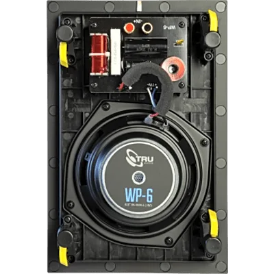 Altavoz In-Wall | 2 Vías | Woofer 6.5 in Polipropileno | Tweeter 1 in Seda | Potencia 120 W | Impedancia 8 Ohm | Sensibilidad 88 dB | Respuesta 42 Hz - 20 kHz | Rejilla Metálica sin Marco | Instalaci