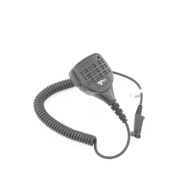 Micrófono-Bocina Portátil / Impermeable IP55 / Cancelación de Ruido / Cable PU Reforzado con Kevlar / Pinza Giratoria 360° / Jack 3.5 mm