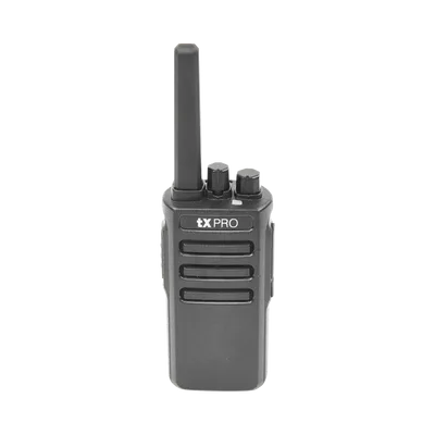 Radio Portátil Analógico / VHF 136-174 MHz / 5W / 16 Canales / Scrambler de Voz / VOX / Batería 2500 mAh