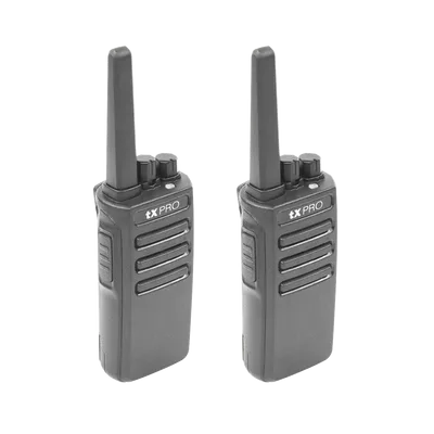 Radio Portátil Analógico VHF / 136-174 MHz / 5W / 16 Canales / Scrambler de Voz / VOX / Batería 2500 mAh