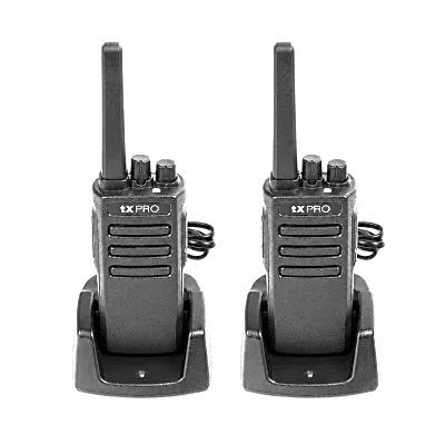 Radio Portátil Analógico VHF / 136-174 MHz / 5W / 16 Canales / Scrambler de Voz / VOX / Batería 2500 mAh