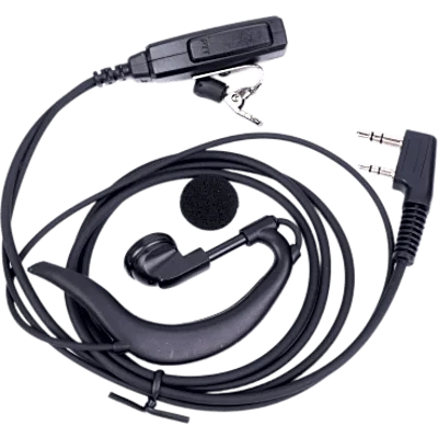Kit de 6 Radios Portátiles VHF / 16 Canales / Frecuencia 136-174 MHz / Potencia RF 5 W / Batería 2500 mAh / Multicargador incluido / Accesorio de audio
