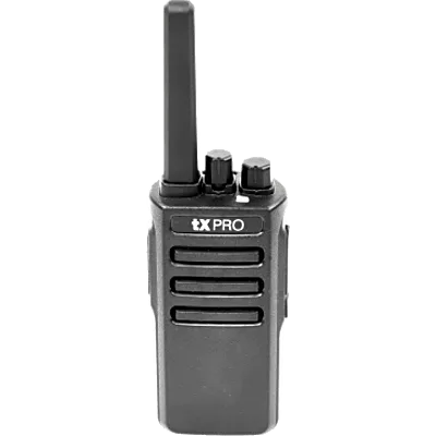 Kit de 6 Radios Portátiles UHF / 16 Canales / Frecuencia 400-470 MHz / Potencia RF 5 W / Batería 2500 mAh / Multicargador incluido / Accesorio de audio