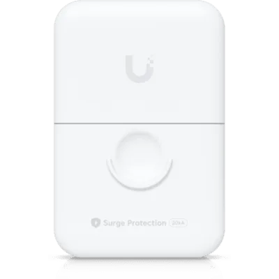Protector Contra Descargas Ethernet Ubiquiti UACC-ETH-SP-Pro 10Gbps con Soporte PoE e IPX5