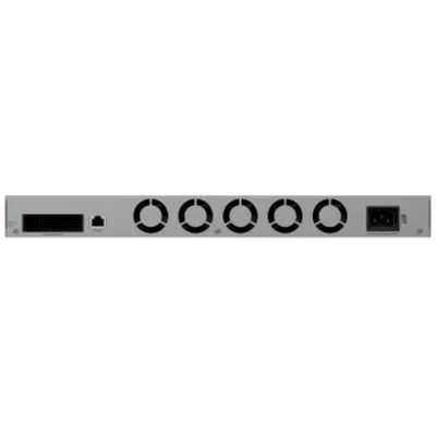 Cloud Gateway Empresarial / IDS/IPS 25 Gbps / 750+ Dispositivos / 8 Puertos 10GbE / WAN 25G SFP28 / 2 Bahías NVR 3.5" / Multi-WAN 8 Enlaces / Rack 1U