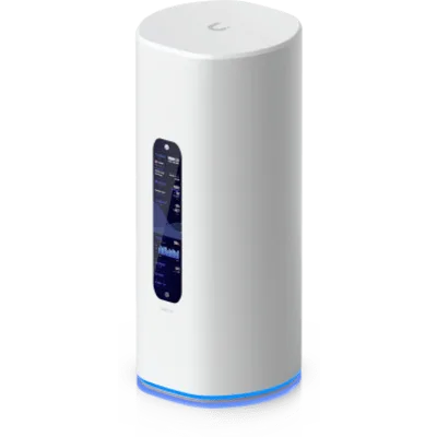 UniFi Dream Router 5G Max Cloud Gateway de Escritorio con Módem 5G Integrado, WiFi 7 Tri-Banda, Switch de 3 Puertos 2.5 GbE con (1) Puerto PoE, WAN (1) 2.5 GbE y (1) 10G SFP+