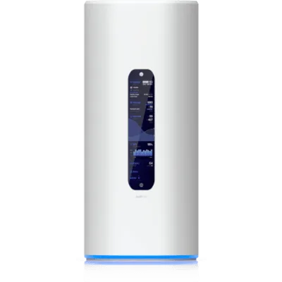 UniFi Dream Router 5G Max Cloud Gateway de Escritorio con Módem 5G Integrado, WiFi 7 Tri-Banda, Switch de 3 Puertos 2.5 GbE con (1) Puerto PoE, WAN (1) 2.5 GbE y (1) 10G SFP+