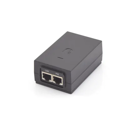 Adaptador PoE / 24 VDC / 1.0 A / Fast Ethernet 10/100 Mbps / 0 a 40 °C / 88x57x33 mm