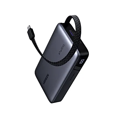 Power Bank / 20000mAh 72Wh / Salida 67W USB-C / PPS 5-21V 3.2A / UFCS 33W / Carga Rápida 65W / PC+ABS V-0