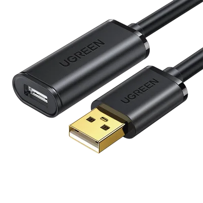 Cable de Extensión Activo USB 2.0 / 10 m (32.8 ft) / Macho-Hembra / Amplificador de Señal / 480 Mbps / Blindaje Triple