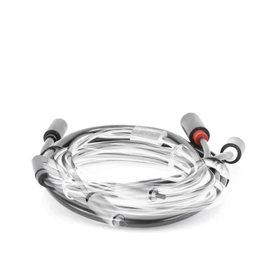 Cable de Audio / 3.5mm Macho a 2 RCA Macho / 3 m (9.84 pies) / Blindaje Múltiple / Conectores Chapados en Oro / TPE Ecológico